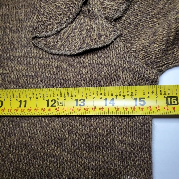 Joyfolie Tiegan Sweater Ruffle Sleeve Sz 10 Mia Joy - Picture 5 of 7